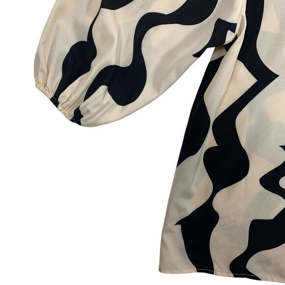 SHEIN puffed 3/4sleeve blouse size xl - Picture 11 of 16